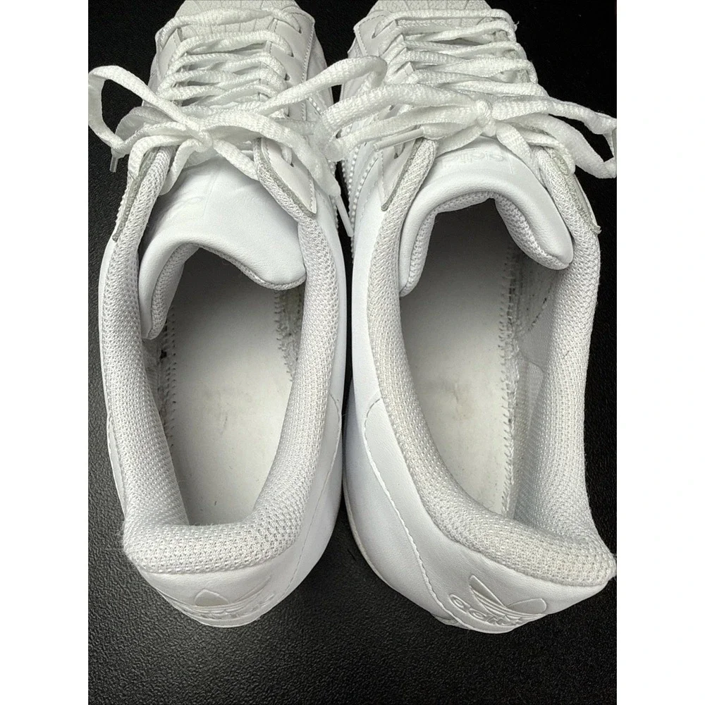 Adidas Superstar Mens Size 12 Triple White Athletic Lifestyle Shoes Sneakers